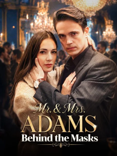 Mr. & Mrs. Adams Behind the Masks