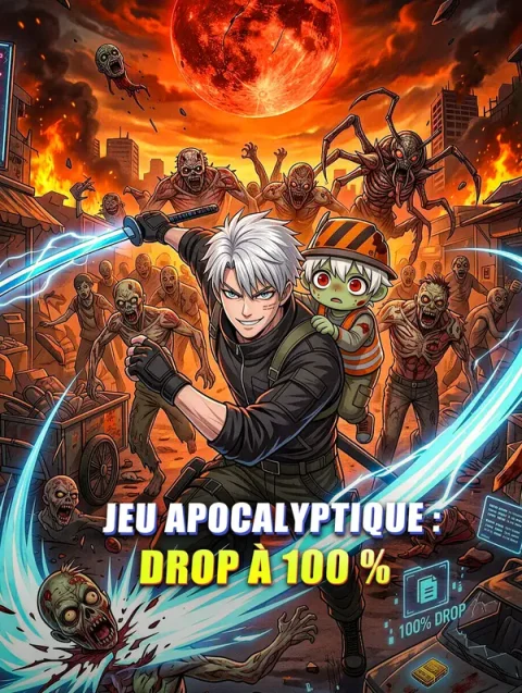 Jeu apocalyptique : drop à 100 %