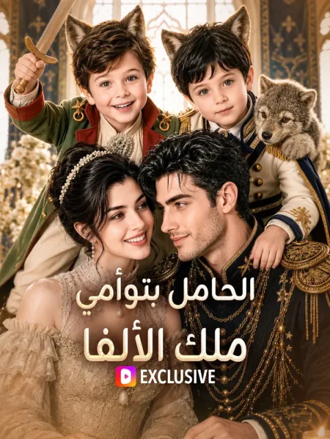 الحامل بتوأمي ملك الألفا