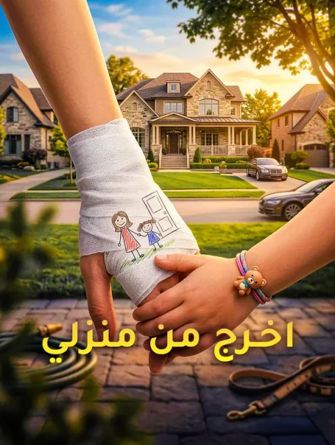 اخرج من منزلي