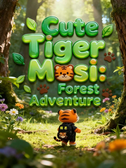 Cute Tiger Mosi: Forest Adventure