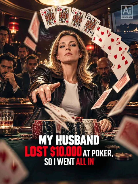 My Husband Lost $10,000 at Poker, So I Went All In