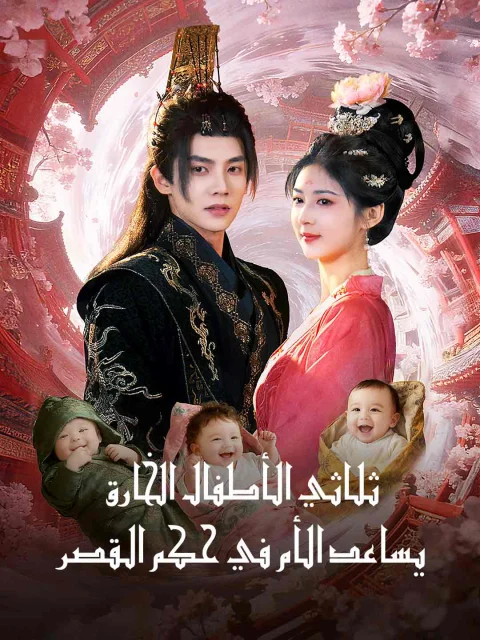 ثلاثي الأطفال الخارق يساعد الأم في حكم القصر