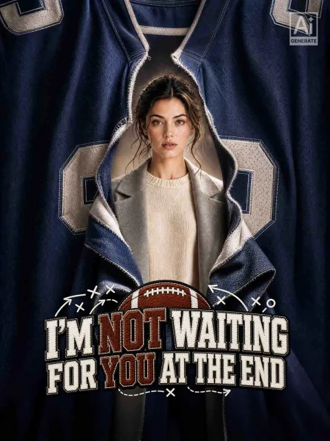 I’m not waiting for you at the end