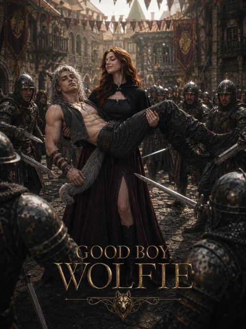 Good boy,wolfie