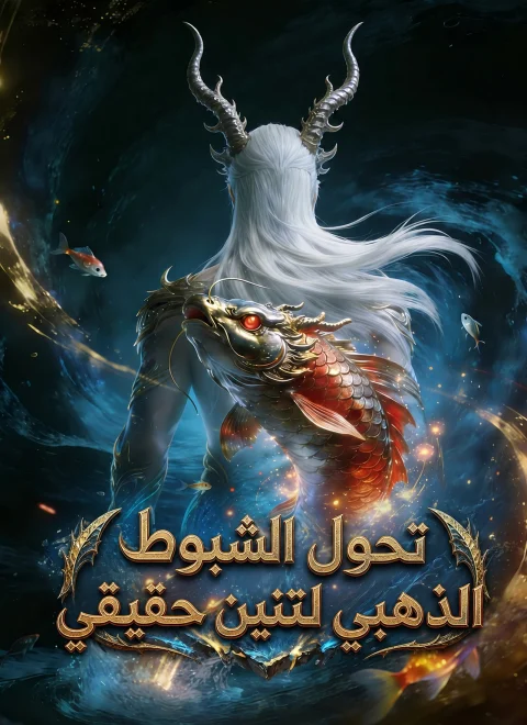 تحول الشبوط الذهبي لتنين حقيقي